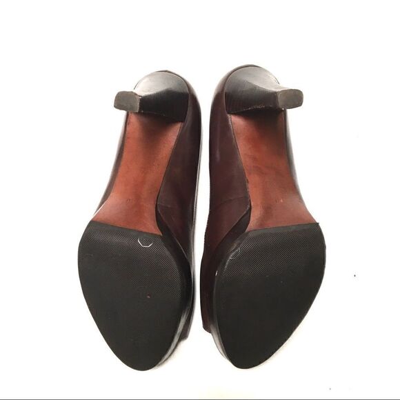 Marc Fisher Vertigo open toe double buckle heels 8 - Picture 13 of 13